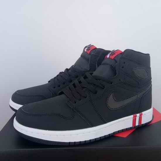 Air Jordan 1 Retro Men Shoes Black Paris